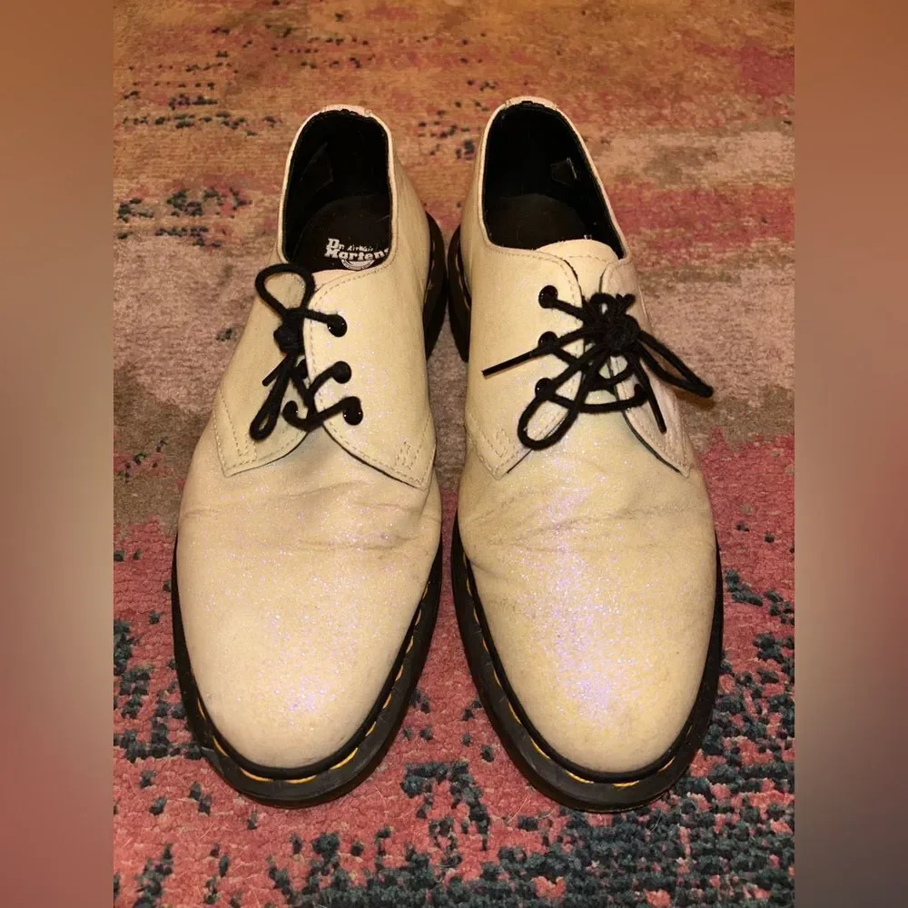 Dr. Martens sparkly shoes